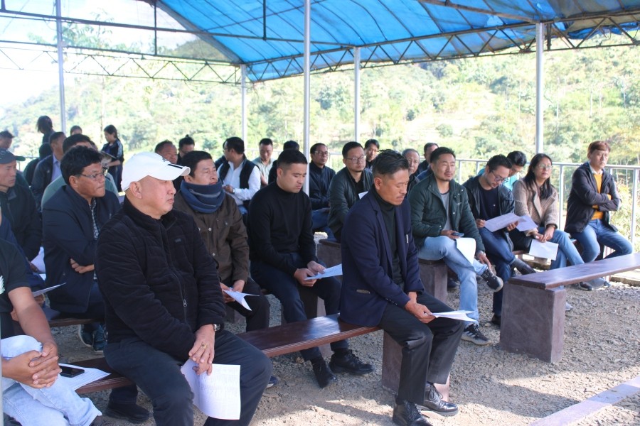 DPDB Tuensang meeting cum picnic was held at Shopilak Resort, Tuensang village on November 18. (DIPR Photo)